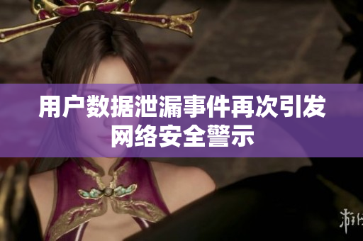 用户数据泄漏事件再次引发网络安全警示