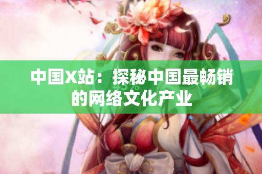 中国X站：探秘中国最畅销的网络文化产业