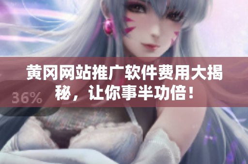 黄冈网站推广软件费用大揭秘，让你事半功倍！