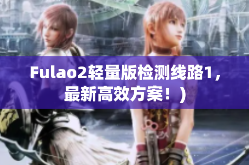 Fulao2轻量版检测线路1，最新高效方案！)