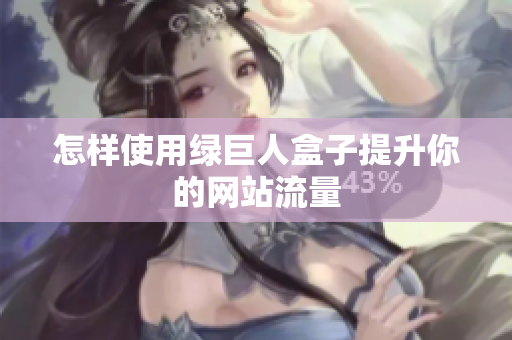 怎样使用绿巨人盒子提升你的网站流量