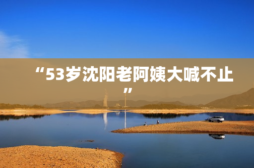 “53岁沈阳老阿姨大喊不止”