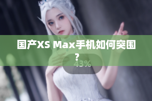 国产XS Max手机如何突围？