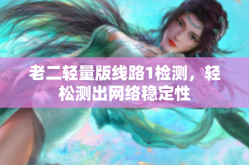 老二轻量版线路1检测，轻松测出网络稳定性