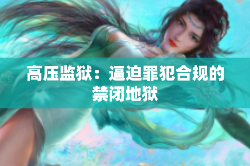 高压监狱：逼迫罪犯合规的禁闭地狱