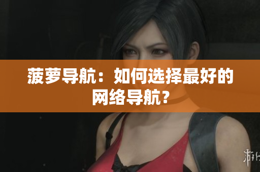 菠萝导航：如何选择最好的网络导航？