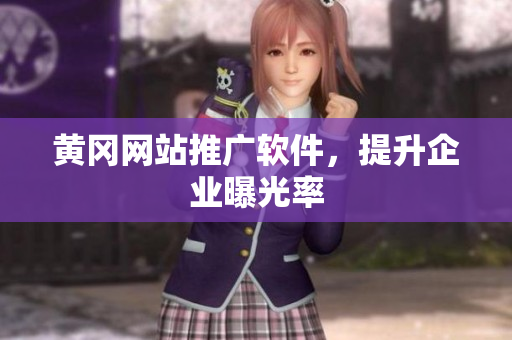 黄冈网站推广软件，提升企业曝光率