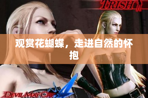 观赏花蝴蝶，走进自然的怀抱