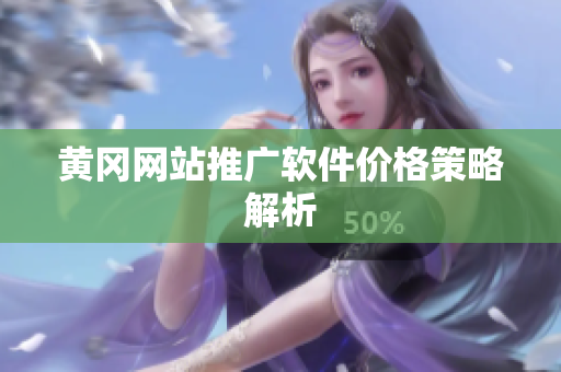 黄冈网站推广软件价格策略解析