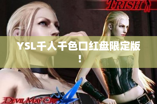 YSL千人千色口红盘限定版！