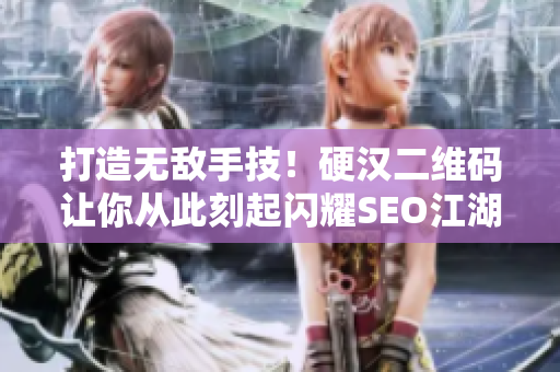 打造无敌手技！硬汉二维码让你从此刻起闪耀SEO江湖