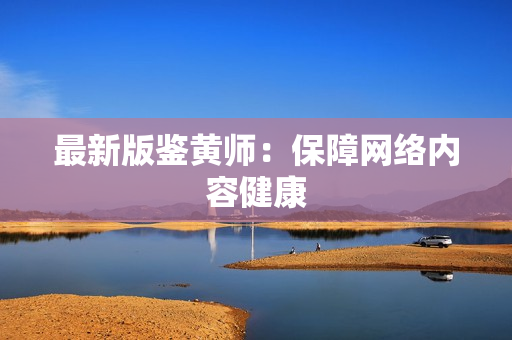 最新版鉴黄师：保障网络内容健康