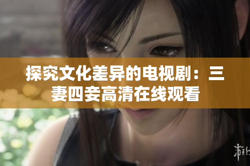 探究文化差异的电视剧：三妻四妾高清在线观看