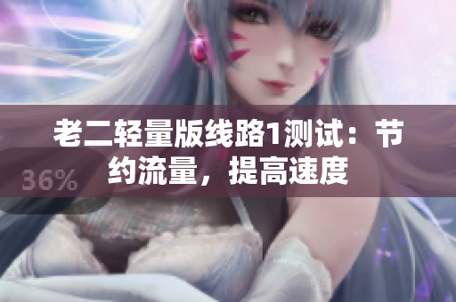 老二轻量版线路1测试：节约流量，提高速度