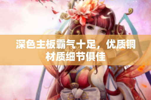深色主板霸气十足，优质铜材质细节俱佳