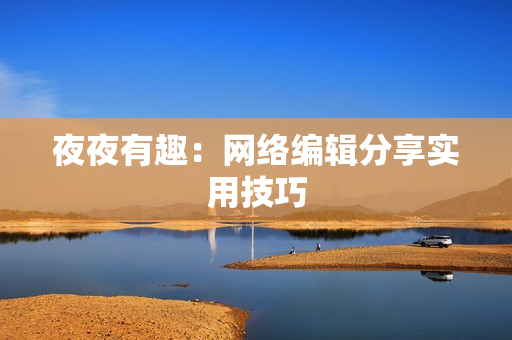 夜夜有趣：网络编辑分享实用技巧