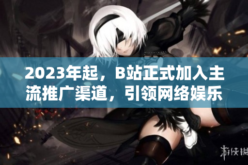 2023年起，B站正式加入主流推广渠道，引领网络娱乐全新时代！