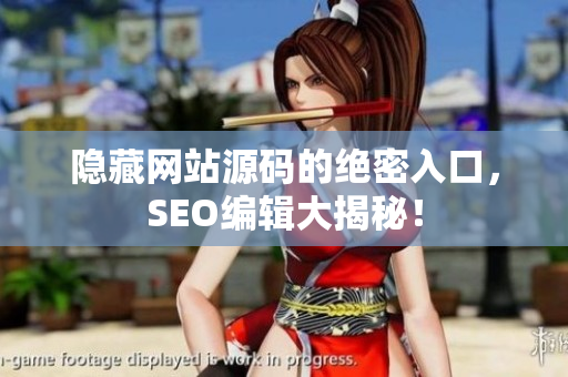 隐藏网站源码的绝密入口，SEO编辑大揭秘！