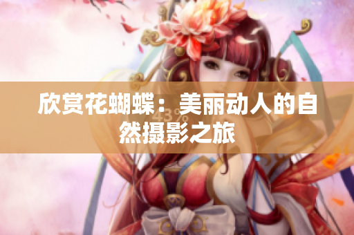 欣赏花蝴蝶：美丽动人的自然摄影之旅