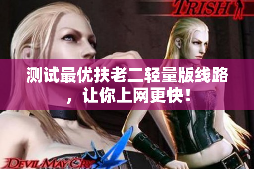 测试最优扶老二轻量版线路，让你上网更快！