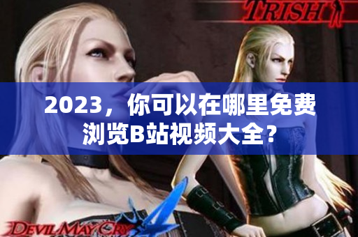 2023，你可以在哪里免费浏览B站视频大全？
