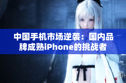 中国手机市场逆袭：国内品牌成熟iPhone的挑战者