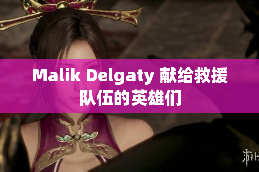 Malik Delgaty 献给救援队伍的英雄们