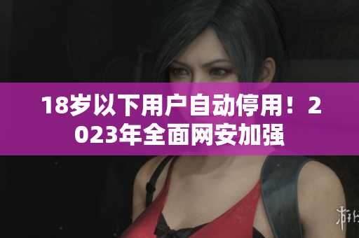 18岁以下用户自动停用！2023年全面网安加强