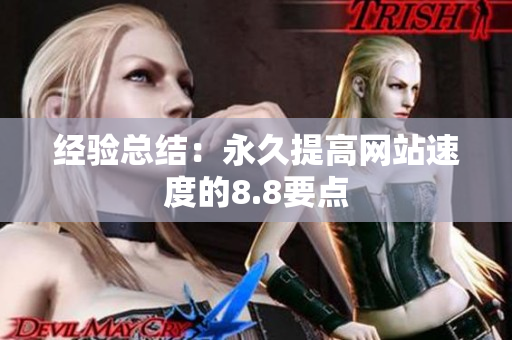 经验总结：永久提高网站速度的8.8要点
