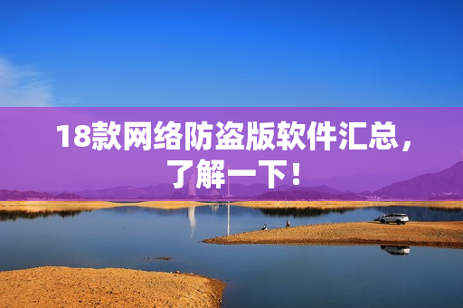 18款网络防盗版软件汇总，了解一下！