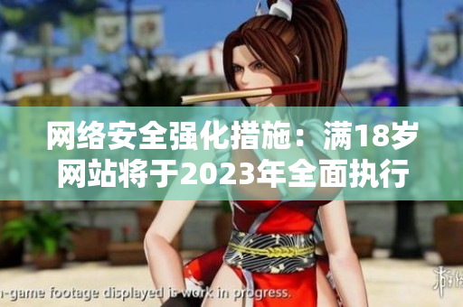 网络安全强化措施：满18岁网站将于2023年全面执行