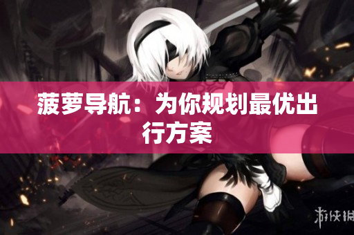 菠萝导航：为你规划最优出行方案