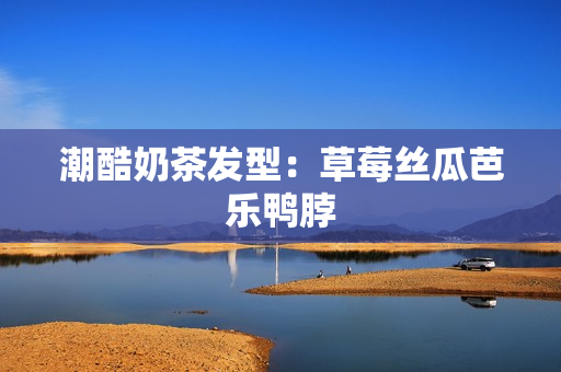 潮酷奶茶发型：草莓丝瓜芭乐鸭脖