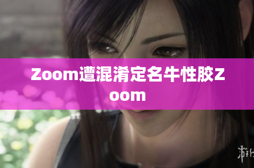 Zoom遭混淆定名牛性胶Zoom