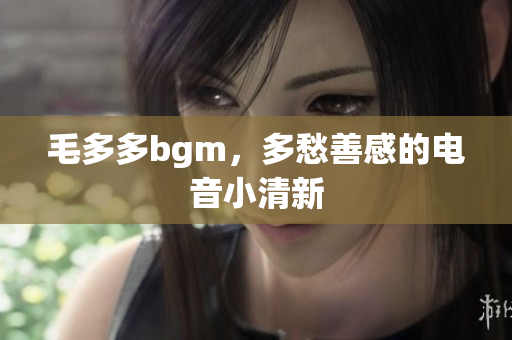 毛多多bgm，多愁善感的电音小清新