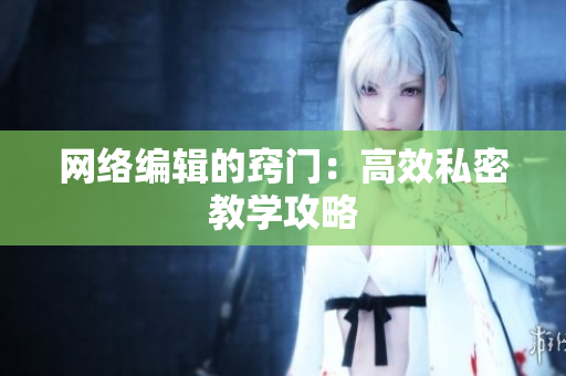 网络编辑的窍门：高效私密教学攻略