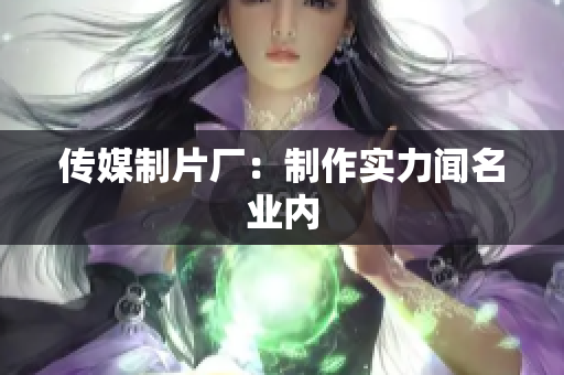 传媒制片厂：制作实力闻名业内