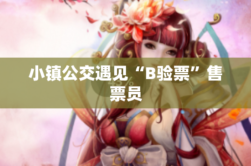 小镇公交遇见“B验票”售票员