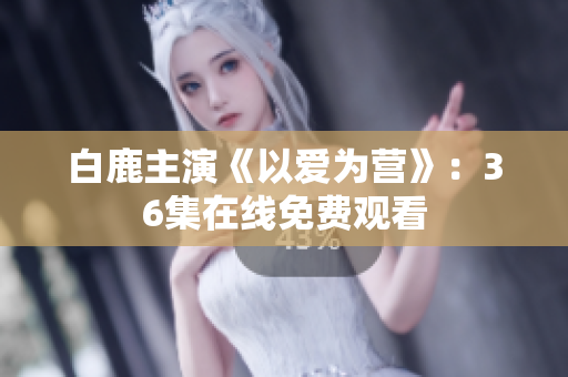 白鹿主演《以爱为营》：36集在线免费观看