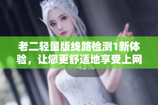 老二轻量版线路检测1新体验，让您更舒适地享受上网乐趣！