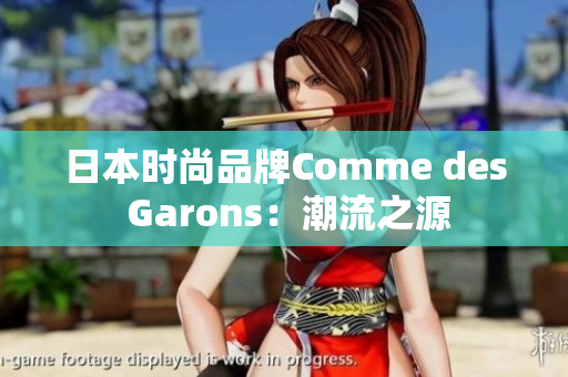 日本时尚品牌Comme des Garons：潮流之源