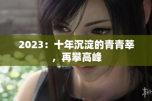 2023：十年沉淀的青青莘，再攀高峰