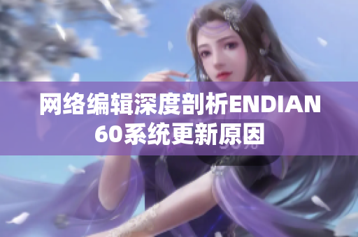网络编辑深度剖析ENDIAN60系统更新原因