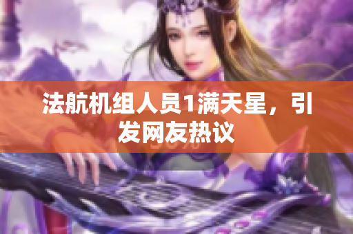 法航机组人员1满天星，引发网友热议