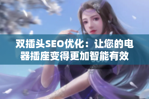 双插头SEO优化：让您的电器插座变得更加智能有效