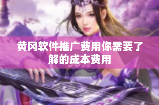 黄冈软件推广费用你需要了解的成本费用