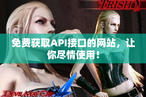 免费获取API接口的网站，让你尽情使用！