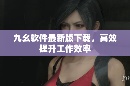 九幺软件最新版下载，高效提升工作效率