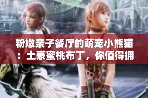 粉嫩亲子餐厅的萌宠小熊猫：土豪蜜桃布丁，你值得拥有！