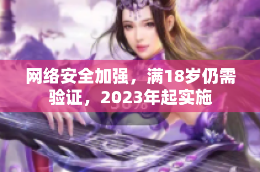 网络安全加强，满18岁仍需验证，2023年起实施